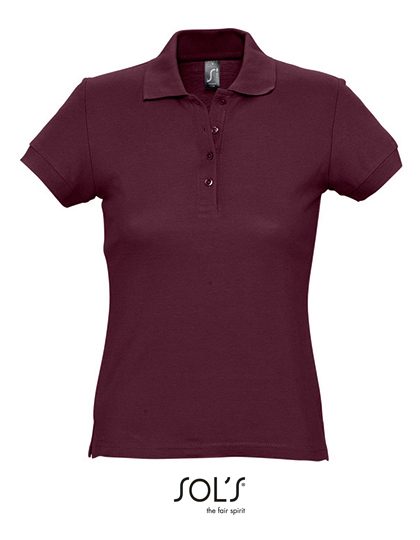 Women´s Polo Passion – SOL´S in Burgundy