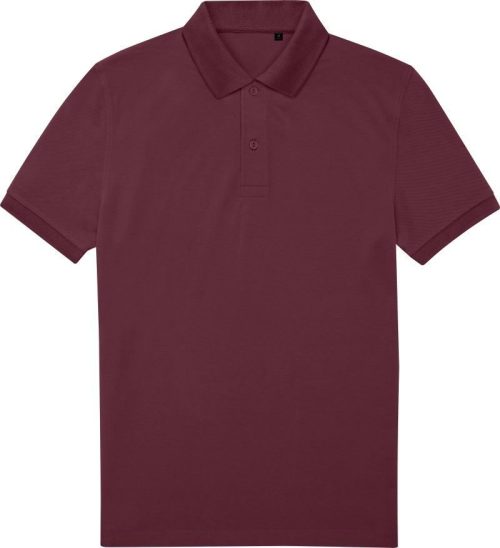 Piqué Polo My Eco Polo 65/35_° – B&C in Burgundy