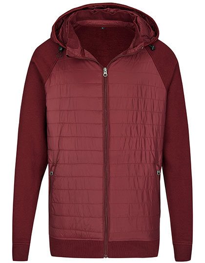 my mate - Unisex Hybrid Jacket – Miners mate in Burgundy