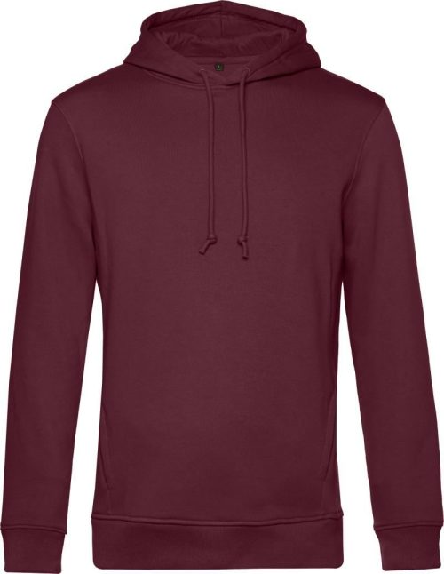 Herren Kapuzen Sweater Inspire Hooded_° – B&C in Burgundy