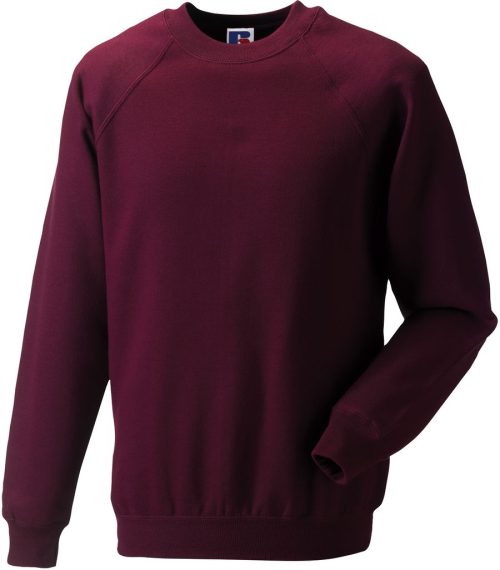 Classic Sweatshirt R-762M-0 – Russell in Burgundy