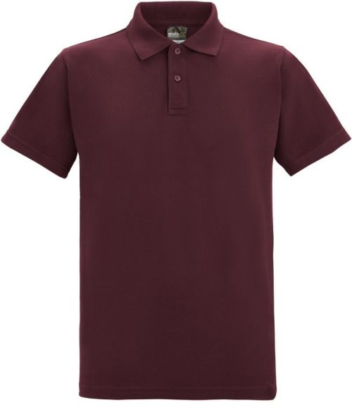 Schweres Unisex Piqué Polo TRS 101 – Regatta in Burgundy