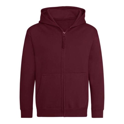 Kids Zoodie – Just Hoods in Burgundy