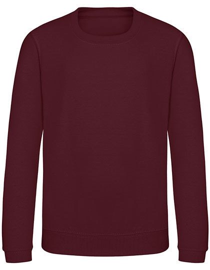 Kids´ AWDis Sweat – Just Hoods in Burgundy