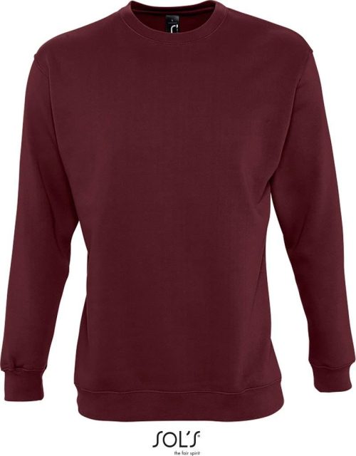 Unisex Sweater New Supreme – SOL'S in Burgundy