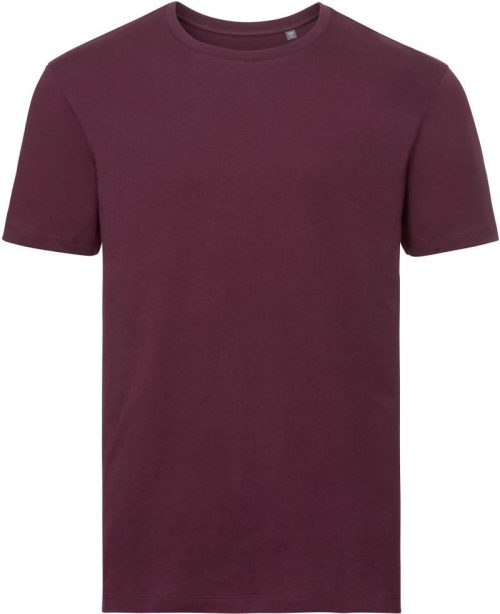 Herren T-Shirt Pure Organic 108M – Russell Athletic in Burgundy
