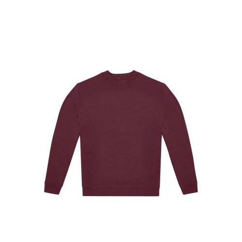 Sweatshirt mit Rundhalsausschnitt ID.222 WG007 – B&C in Burgundy