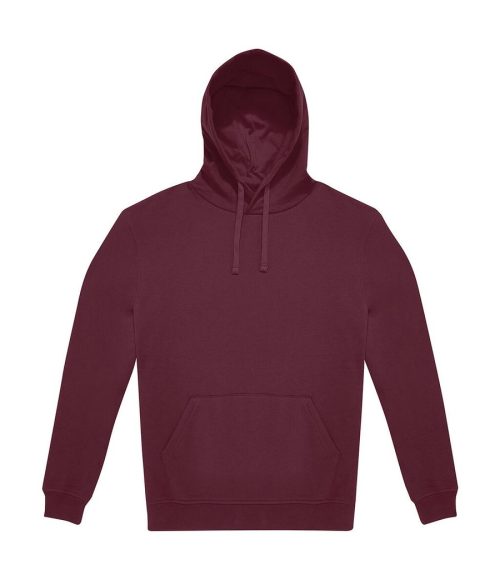 Kapuzen-Sweatshirt ID.223 WG008 – B&C in Burgundy