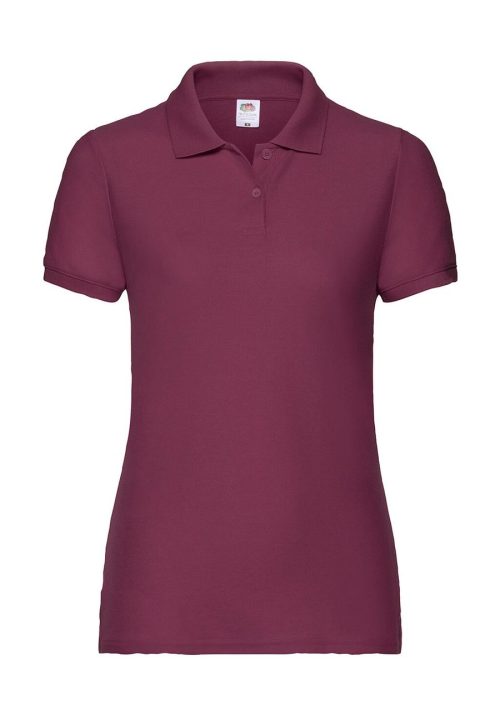 Ladies´ 65/35 Polo – Fruit of the Loom in Burgundy