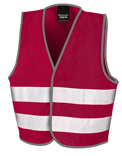 Junior Safety Vest – Result SafeGuard in Burgundy