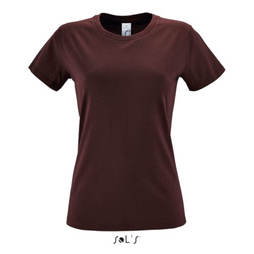 Sol's Regent Women - Round Collar T-Shirt – SOL'S in Burgundy