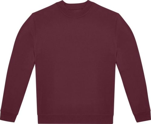 Unisex Sweater ID.332 Crew – B&C in Burgundy