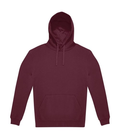 Kapuzen-Sweatshirt ID.333 Unisex WG005 – B&C in Burgundy