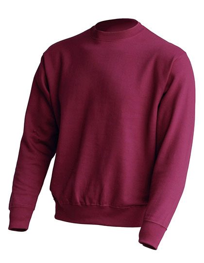 Crew Neck Sweatshirt – JHK in Burgundy