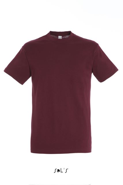 Sol's Regent - Unisex Round Collar T-Shirt – SOL'S in Burgundy