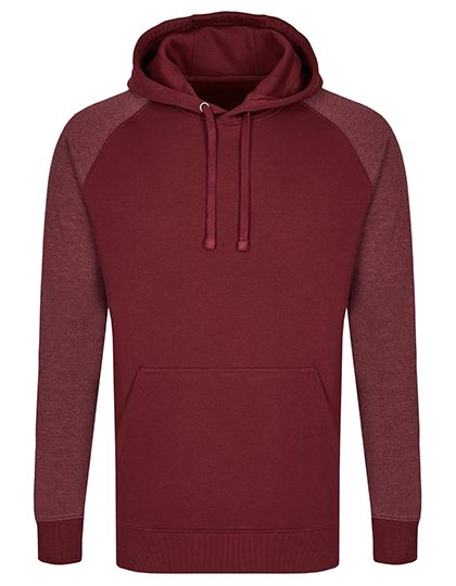 my mate - Men´s Hoody – Miners mate in Burgundy/Heather Burgundy