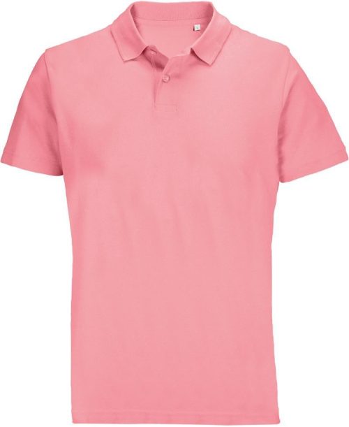 Unisex Piqué Polo Pulse – SOL'S in Candy Pink