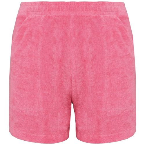 Shorts aus Frottee für Mädchen NS719 – Native Spirit in Candy Rose