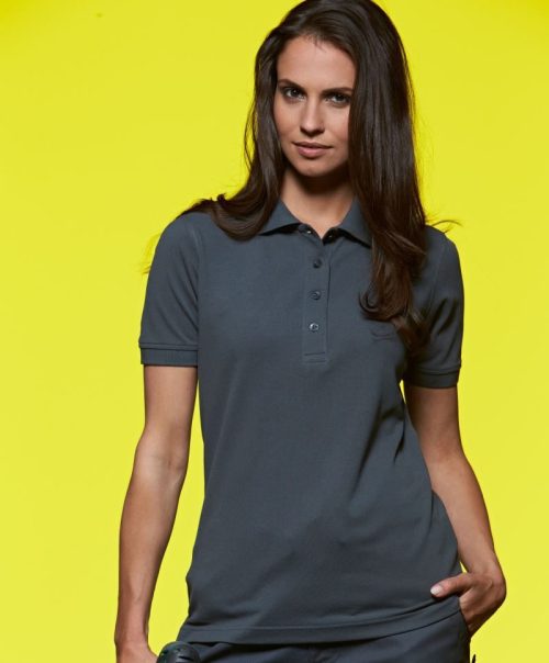 Damen Workwear Piqué Polo JN 829 – Daiber in Carbon