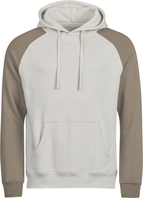 Kapuzen Sweater 2-farbig "Unlabeled" TJ 5156 – Tee Jays in Cement/Clay