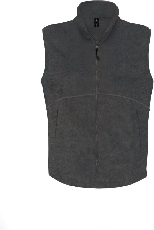 Fleece Gilet Traveller + – B&C in Charcoal
