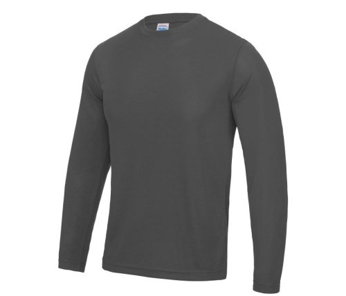 Long Sleeve Cool T – Just Cool in Charcoal