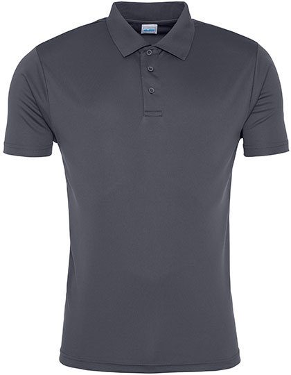 Cool Smooth Polo – Just Cool in Charcoal (Solid)