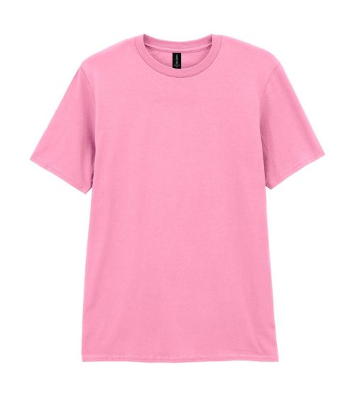 Herren-T-Shirt Softstyle 980 – Gildan in Charity Pink
