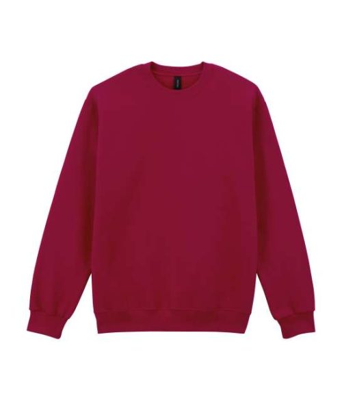 Hammer Maxweight Adult Crewneck Sweatshirt – Gildan in Cherry Red
