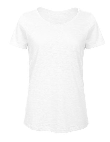Inspire Slub T /Women_° – B&C BE INSPIRED in Chic Pure White