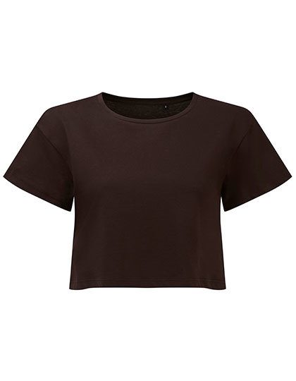 Women´s Crop Top – TriDri® in Chocolate