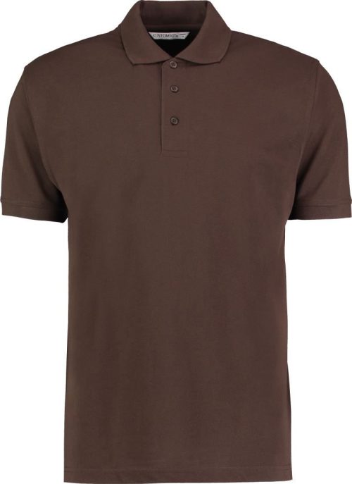 Herren Piqué Polo "Superwash" KK 403 – Kustom Kit in Chocolate