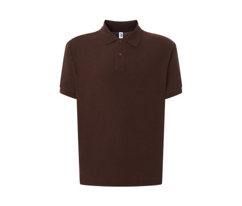 Men´s Polo Regular – JHK in Chocolate