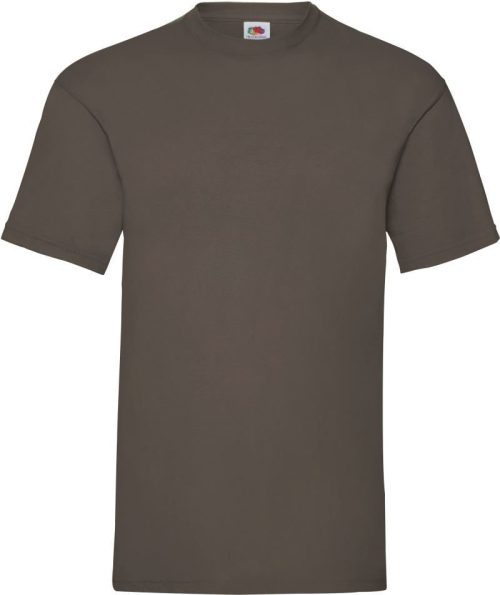 T-Shirt Valueweight T – Fruit of the Loom in Chocolate
