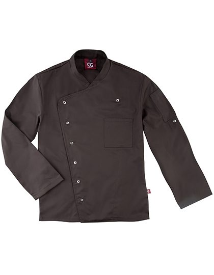 Men´s Chef Jacket Turin Classic – CG Workwear in Chocolate