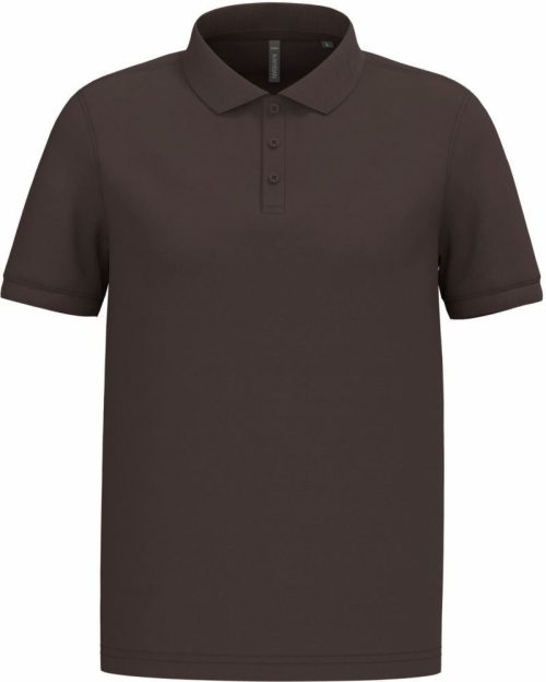 Herren Piqué Polo K 254 – Kariban in Chocolate