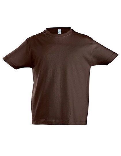 Kids´ Imperial T-Shirt – SOL´S in Chocolate