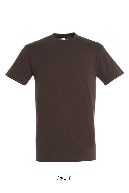 Sol's Regent - Unisex Round Collar T-Shirt – SOL'S in Chocolate