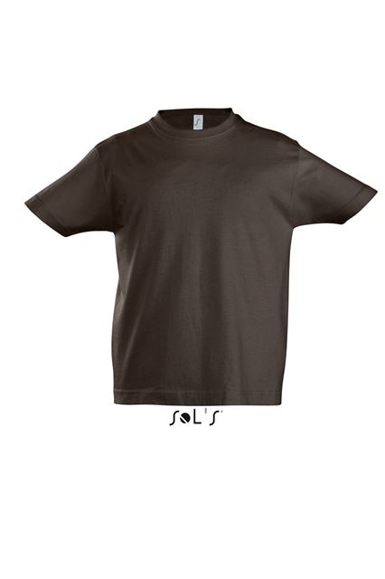 Sol's Imperial Kids' - Round Neck T-Shirt – SOL'S in Chocolate