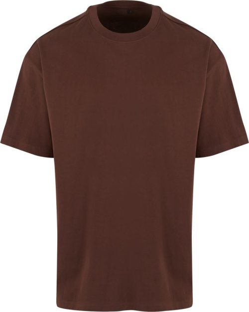 Schweres Unisex Oversize T-Shirt NM 003 – New Morning Studios in Chocolate Brown