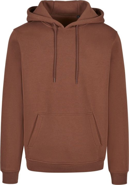 Schwerer Unisex Kapuzen Sweater NM 010 – New Morning Studios in Chocolate Brown
