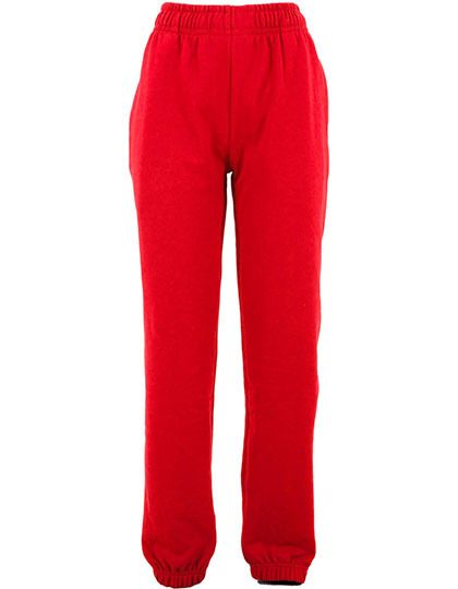 Ladies Basic Sweatpants – Build Your Brand Basic in City Red