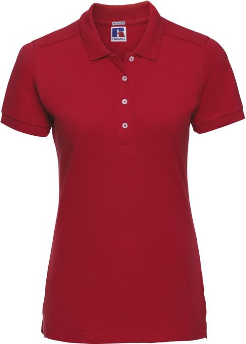 Stretch Polo für Damen R-566F-0 – Russell in Classic Red
