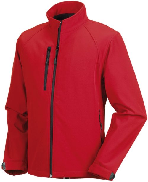 Men's Softshell Jacket R-140M-0 – Russell in Classic Red