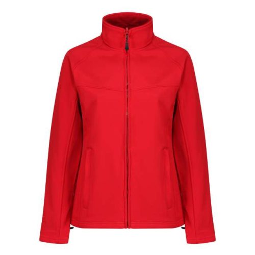 Women's Uproar - Interactive Softshell – Regatta in Classic Red/Seal Grey