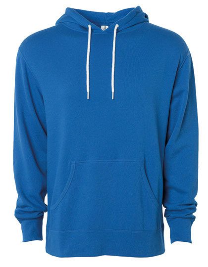 Unisex Lightweight Hooded Pullover – Independent in Cobalt