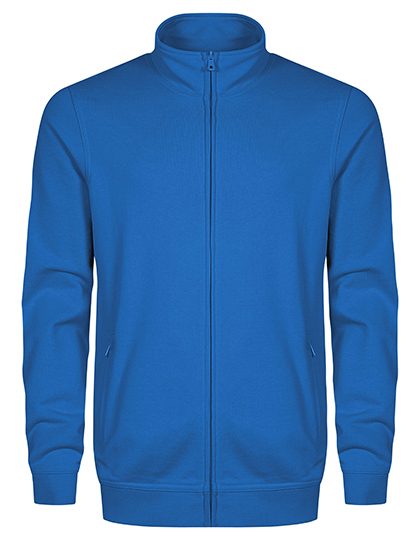 Men´s Sweatjacket – EXCD by Promodoro in Cobalt Blue