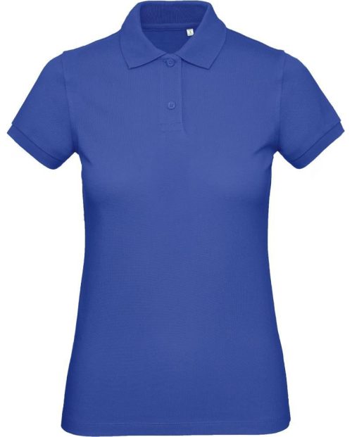 Damen Bio Piqué Polo Inspire Polo /women_° – B&C in Cobalt Blue