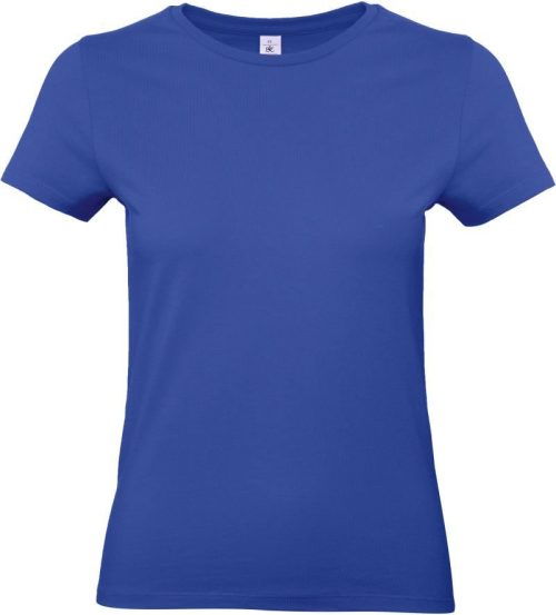 Schweres Damen T-Shirt #E190 /women – B&C in Cobalt Blue