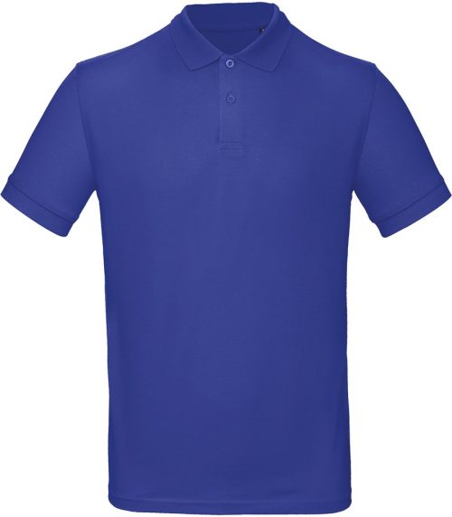 Men's organic polo shirt PM430 – B&C in Cobalt Blue